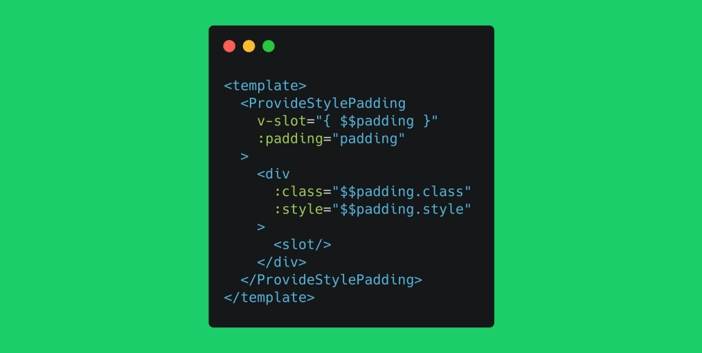 Vue Js Style Provider Pattern Markus Oberlehner