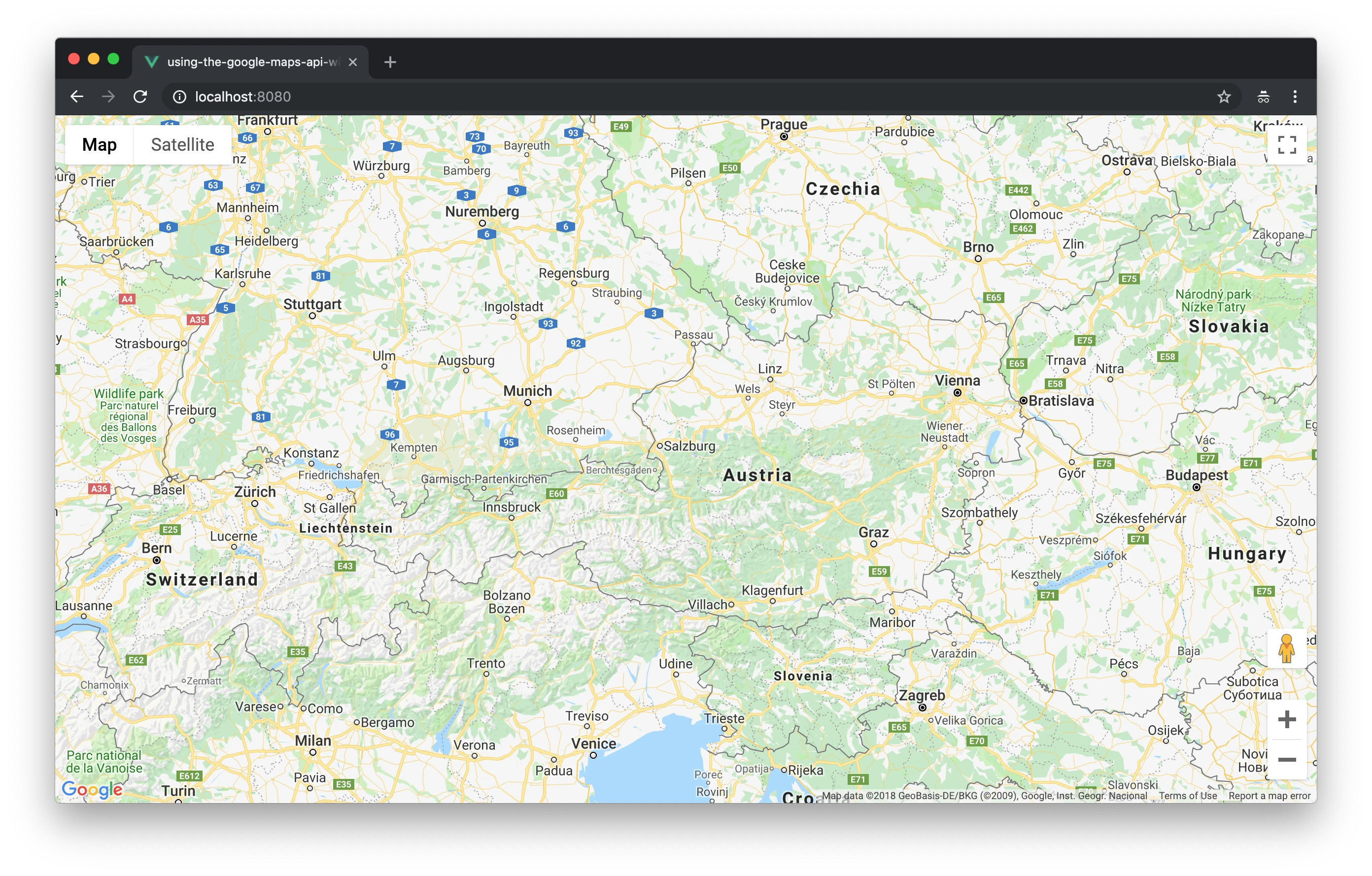 Vue Js Map Function Using The Google Maps Api With Vue.js - Markus Oberlehner